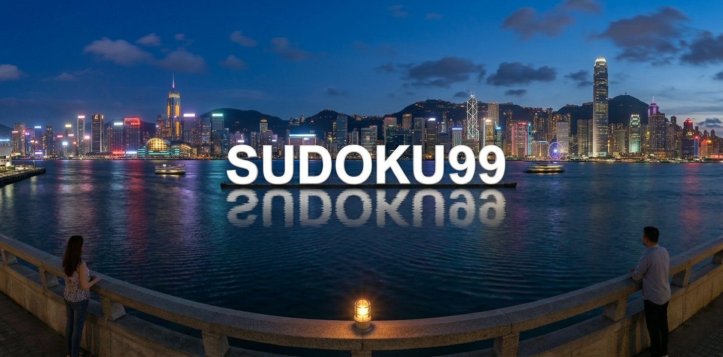 Sudoku99 city harbor at night